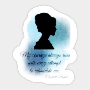 elizabeth bennet pride and prejudice Sticker